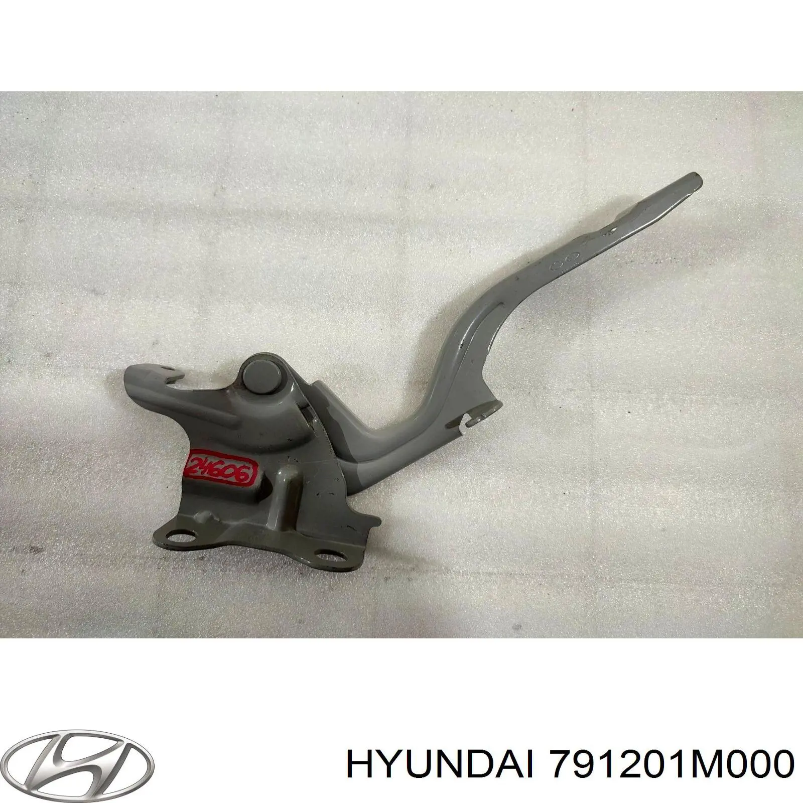 791201M000 Hyundai/Kia петля капота, права