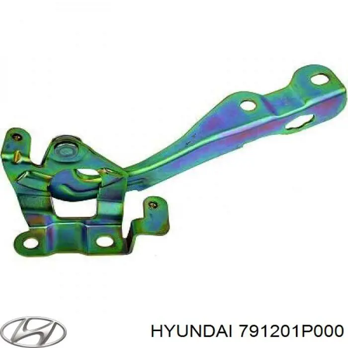 791201P000 Hyundai/Kia петля капота, права
