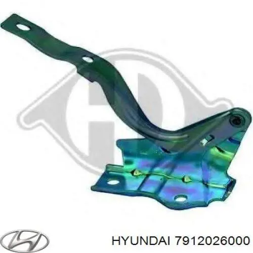 Купити 7912026000 Hyundai/Kia Шарнір капота правий