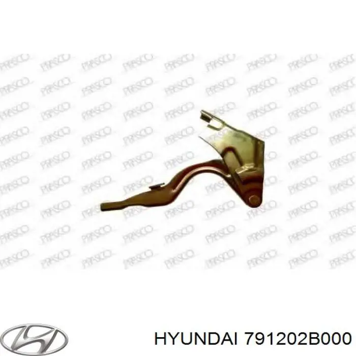 Завіс капота, правий Hyundai/Kia 791202B000 ціна, від 7.12 USD