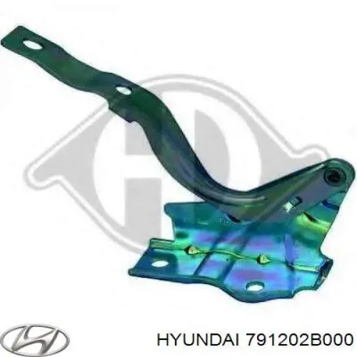 791202B000 Hyundai/Kia петля капота, права