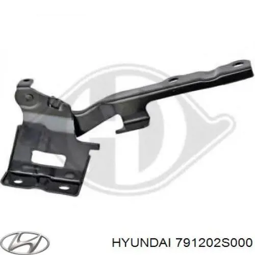 Завіс капота, правий Hyundai/Kia 791202S000 ціна, від 15.28 USD