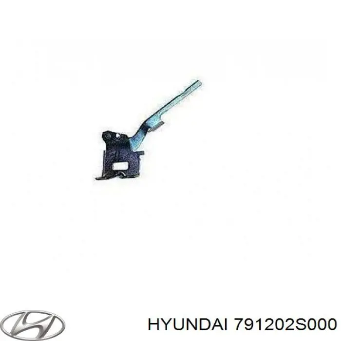 Петля капота, права Hyundai Ix35 (LM) (Хендай Ix35)