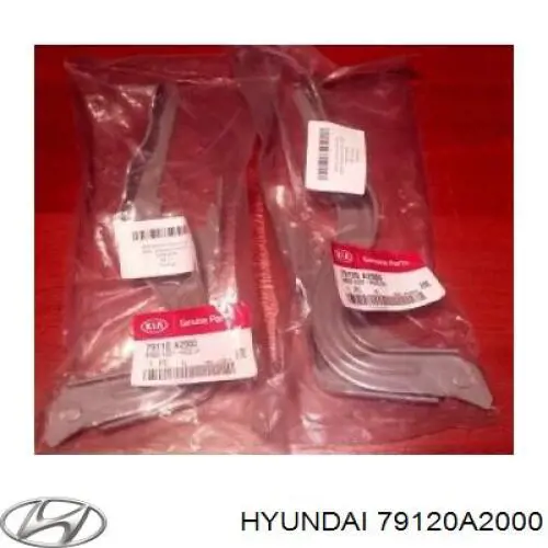 79120A2000 Hyundai/Kia петля капота, права