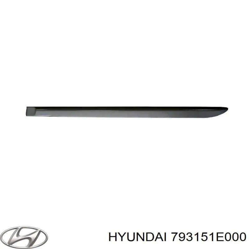 793151E000 Hyundai/Kia Петля передніх дверей, лівою