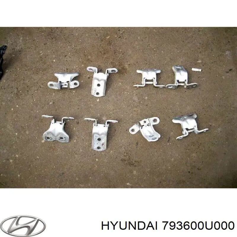 793600U000 Hyundai/Kia петля заднтої двері, правої
