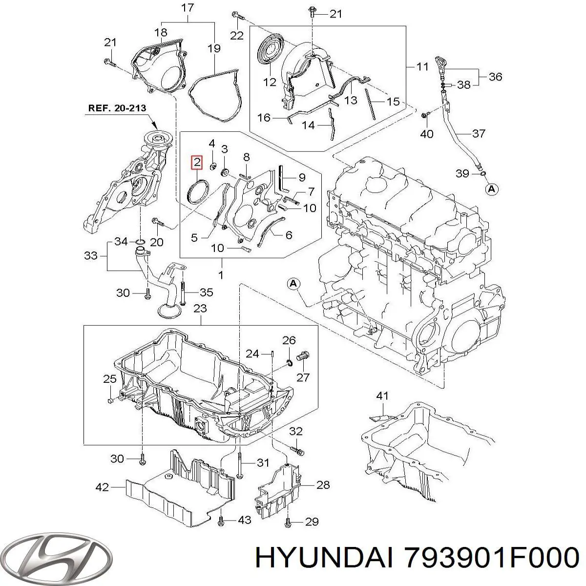 Обмежувач відкриття дверей, передній правий Hyundai/Kia 793901F000 ціна, від 7.73 USD