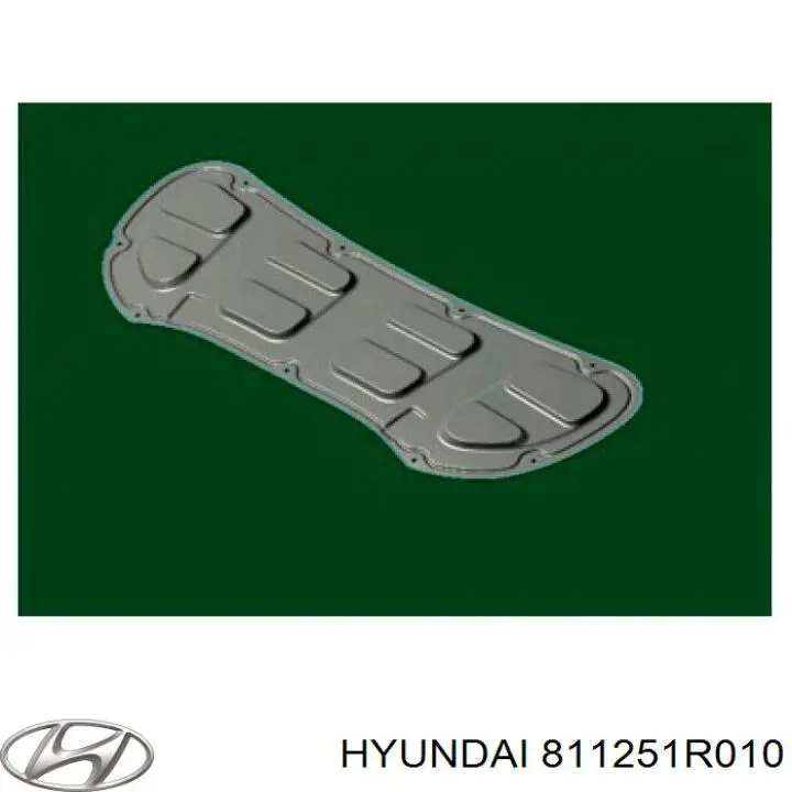 Шумоізоляція капота Hyundai SOLARIS (SBR11) (Хендай Соляріс)
