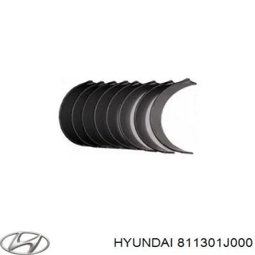 Замок кришки капота Hyundai/Kia 811301J000