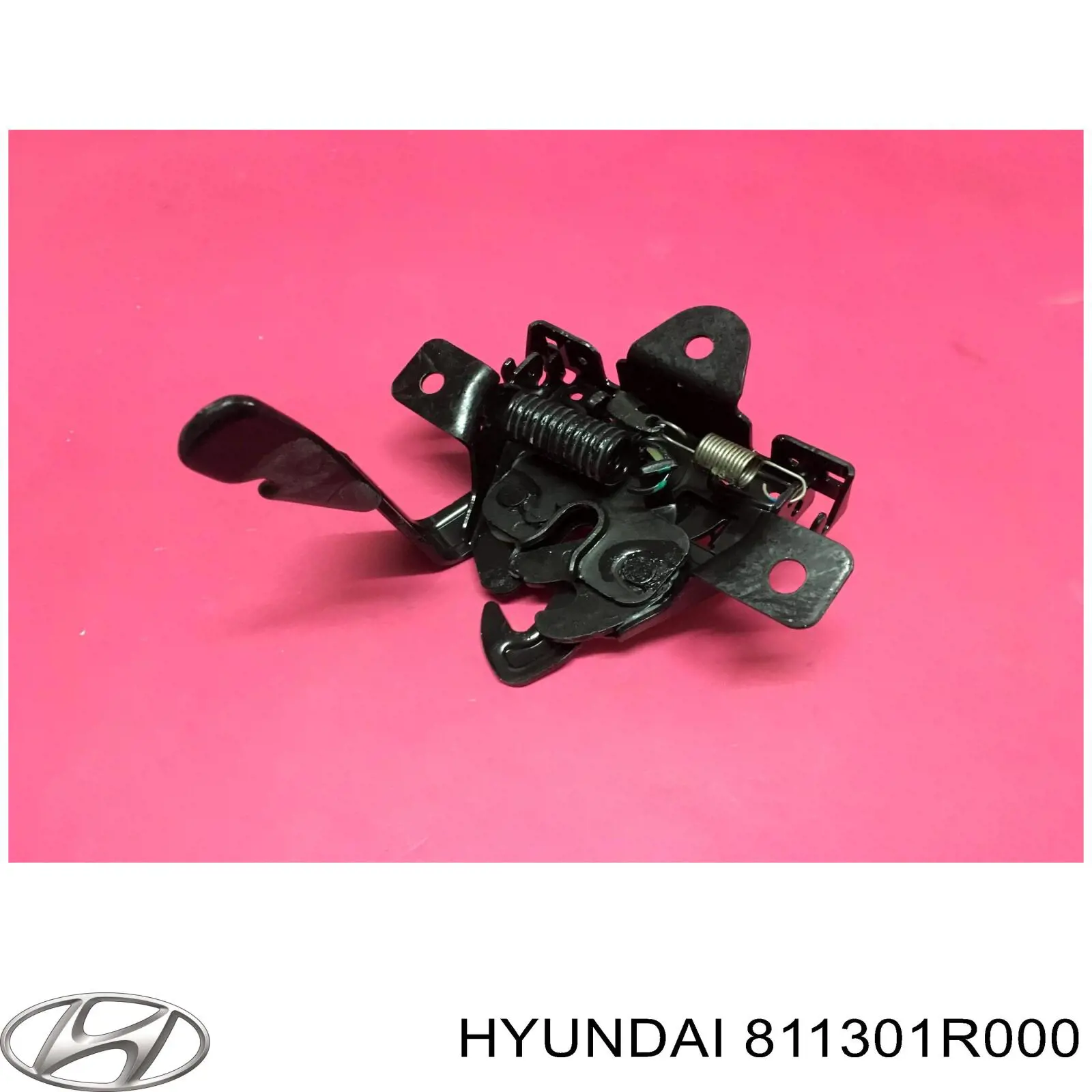 Замок кришки капота Hyundai SOLARIS I