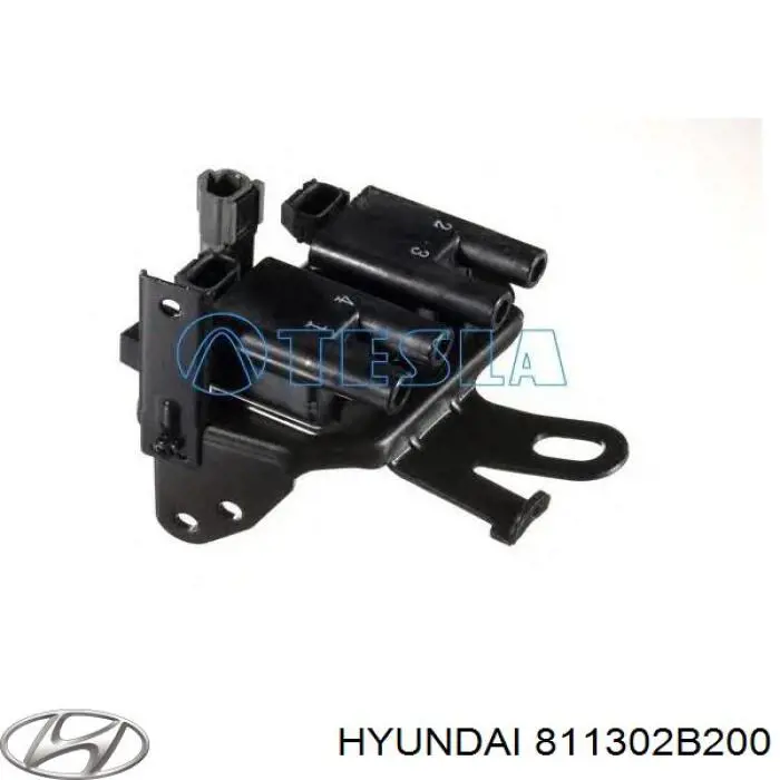 811302B200 Hyundai/Kia Запор капота (замок і привід замка капота)