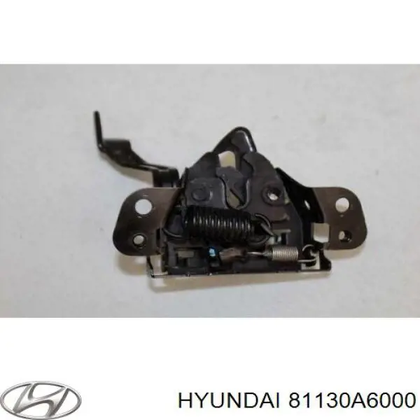 81130A6000 Hyundai/Kia Запор капота (замок і привід замка капота)