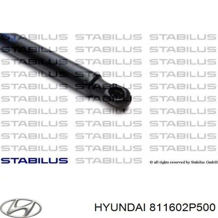 Амортизатор капота лівий NTY AEKA031 ціна, від 6.49 USD