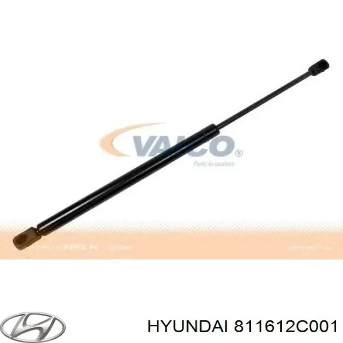 Амортизатор капота Hyundai Tiburon (Хендай Тібурон)