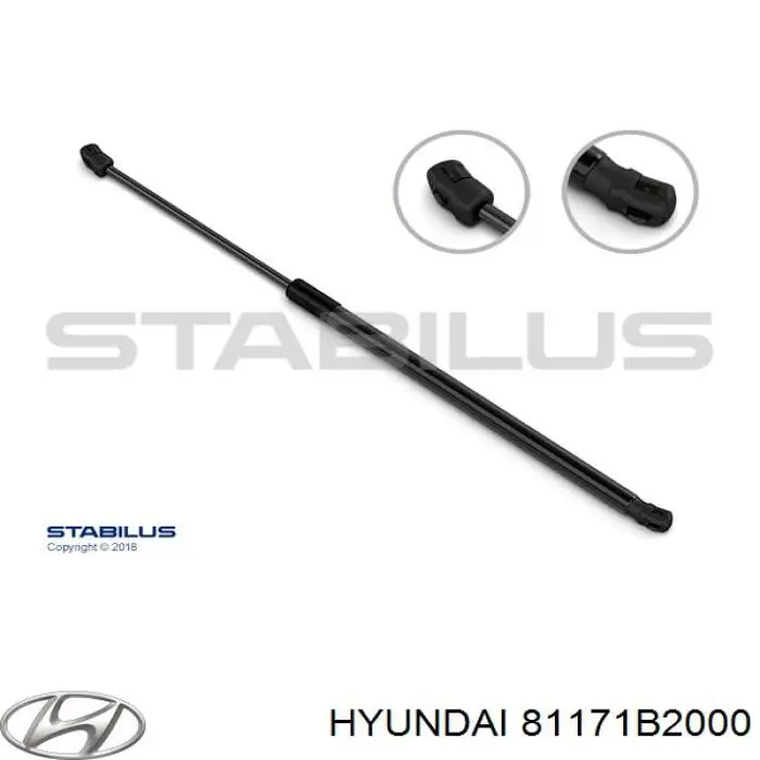 81171B2000 Hyundai/Kia Стійка капота