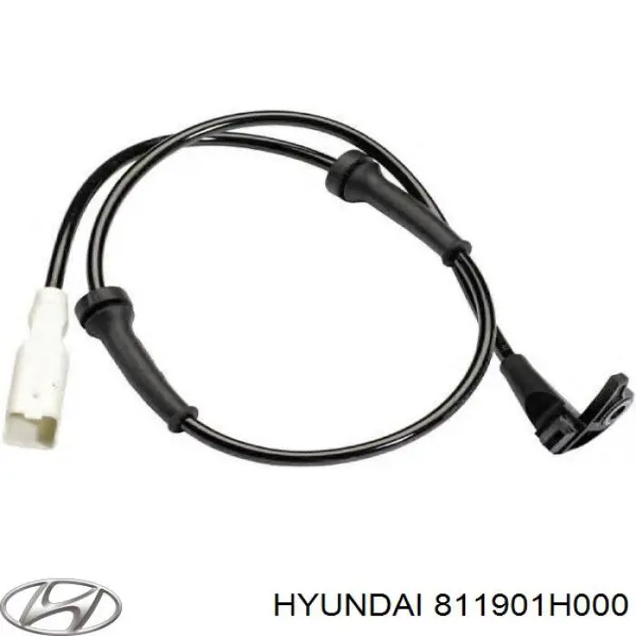 811901H010 Hyundai/Kia Трос відкриття капота, задній