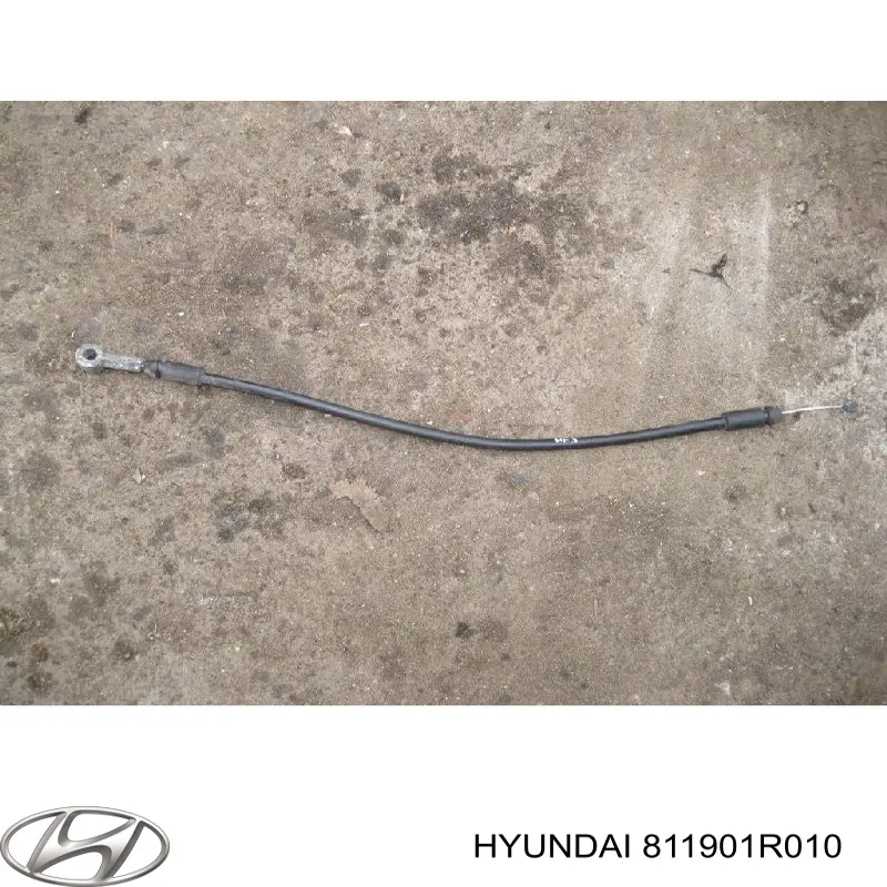 Трос відкриття капота, передній Hyundai Accent (SB) (Хендай Акцент)