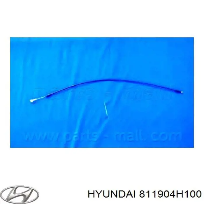 Трос відкриття капота, передній на Hyundai H1 (TQ)