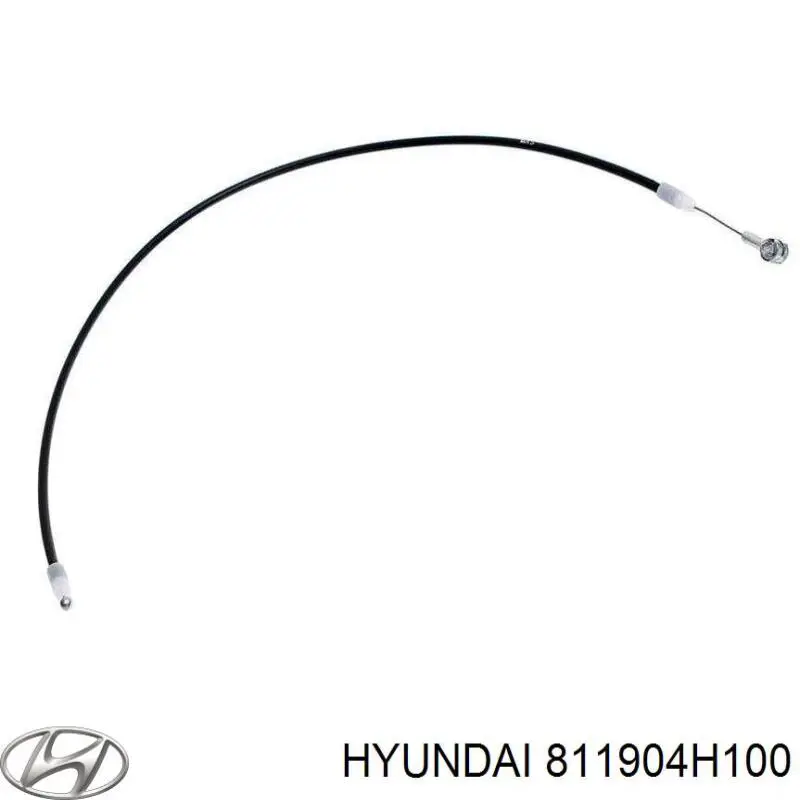 Трос відкриття капота, передній Hyundai/Kia 811904H100 ціна, від 6.17 USD