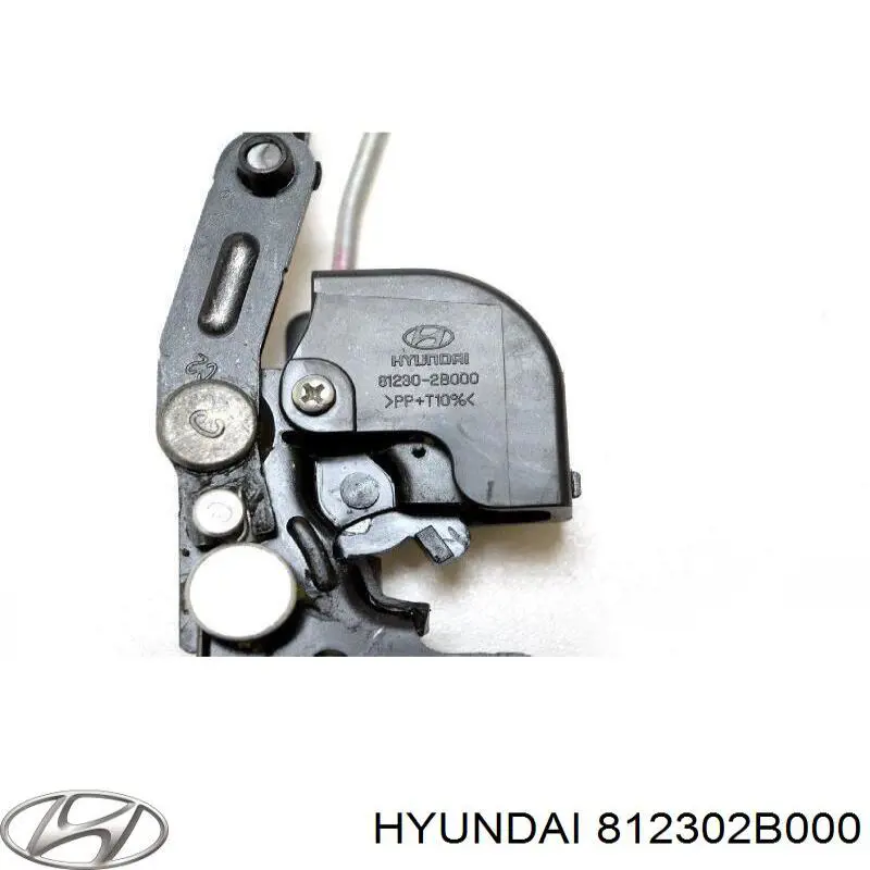 Купити 812302B000 Hyundai/Kia Замок 3/5-х дверей, задній