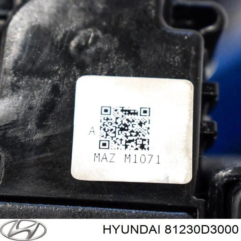 81230D3000 Hyundai/Kia замок кришки багажника/задньої 3/5-ї двері, задній