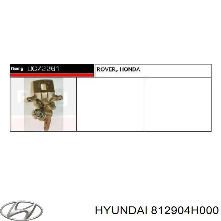 Купити 812904H000 Hyundai/Kia 