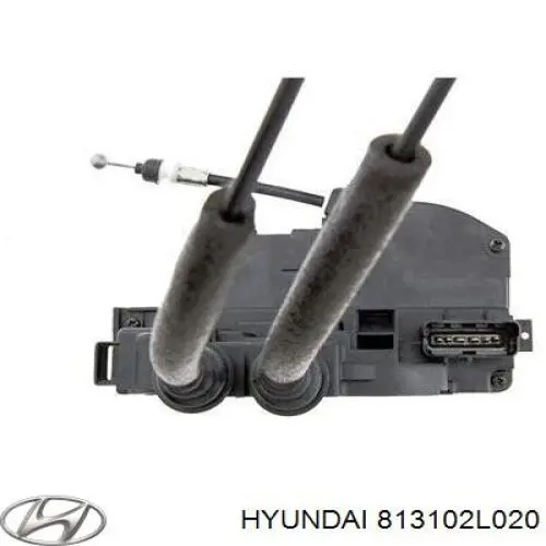 Замок передньої лівої двері 813102L020 Hyundai/Kia