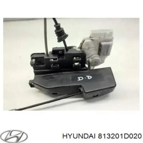 Купити 813201D020 Hyundai/Kia Замок дверки правої передньої