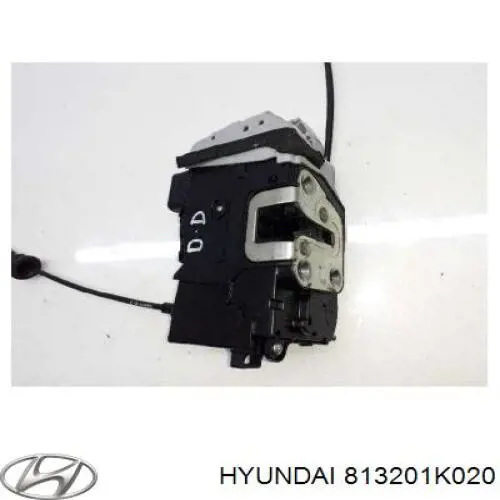 813201K020 Hyundai/Kia Замок двері правої передньої