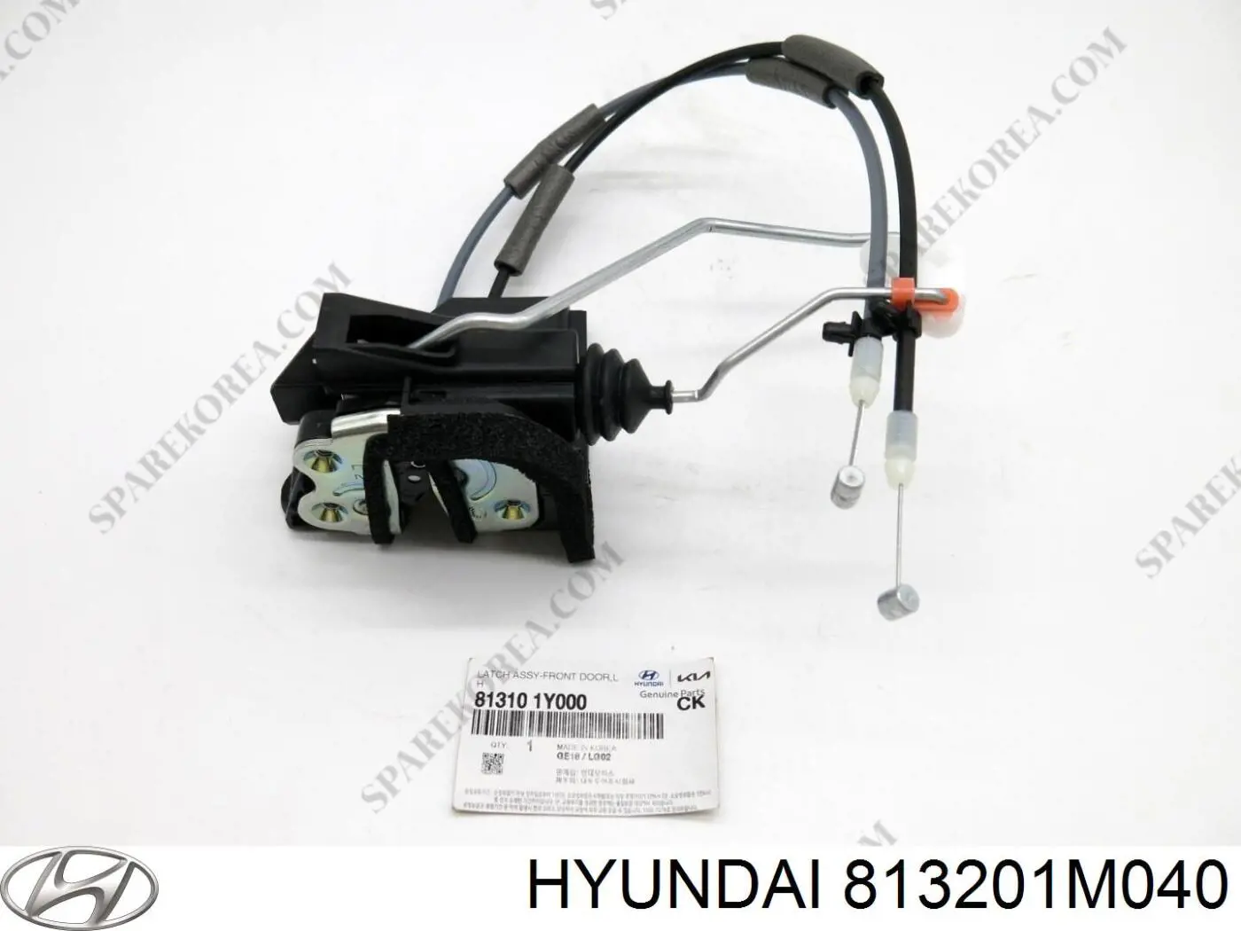 813201M040 Hyundai/Kia Замок двері правої передньої