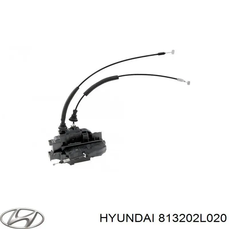 813202L020 Hyundai/Kia замок передньої двері, правої