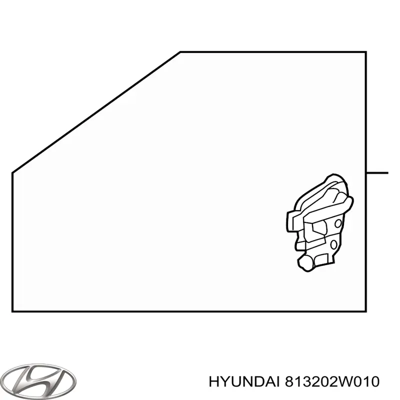 Замок передніх пасажирських дверей Hyundai/Kia 813202W010 ціна, від 139.58 USD