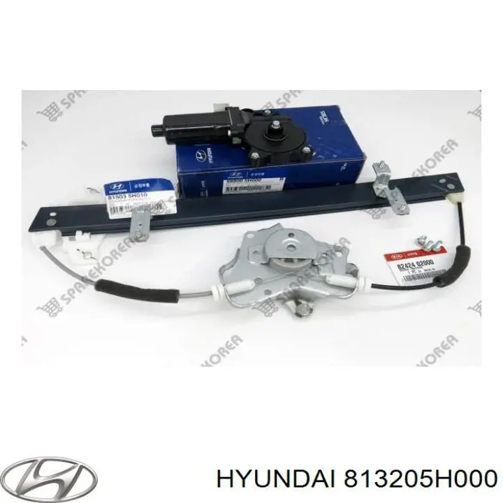 813205H000 Hyundai/Kia Замок двері правої передньої