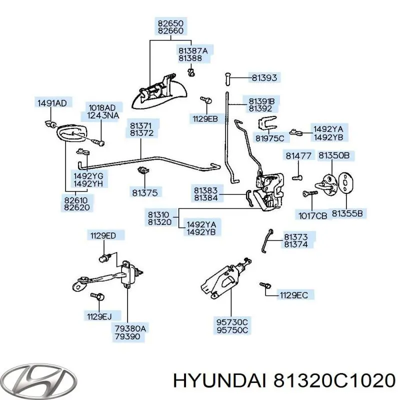  81320C1020 Hyundai/Kia