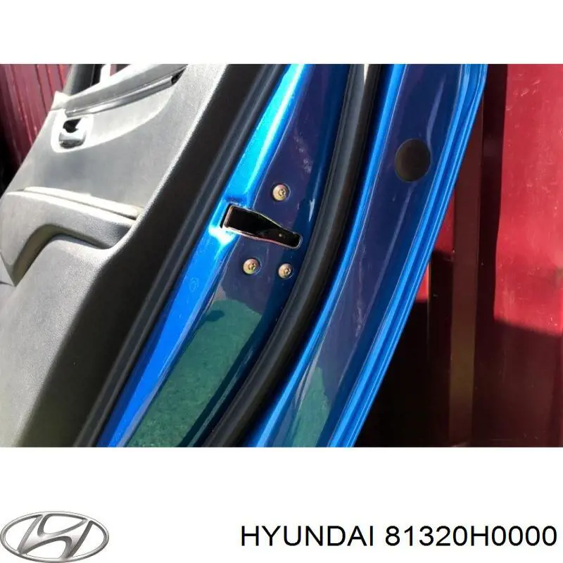 81320H0000 Hyundai/Kia Замок двері правої передньої
