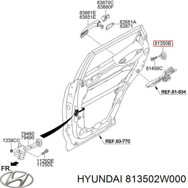  Hyundai/Kia 813502W000 ціна, від 7.75 USD