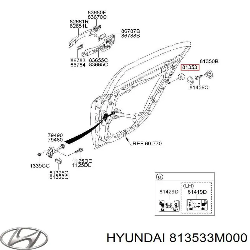 813533M000 Hyundai/Kia 