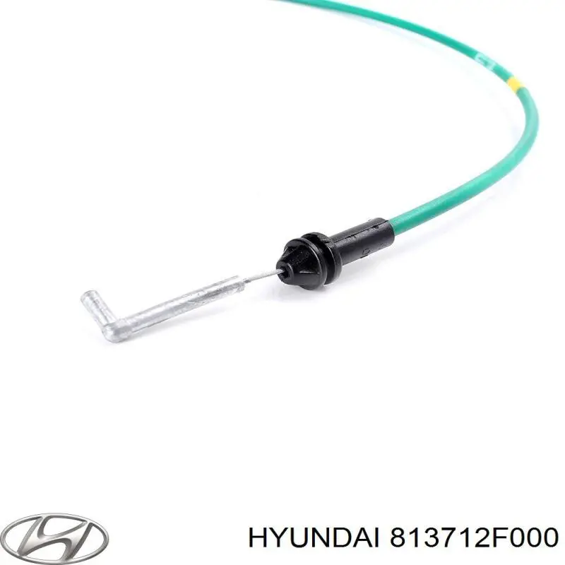 Трос відкривання двері передньої лівої Hyundai/Kia 813712F000