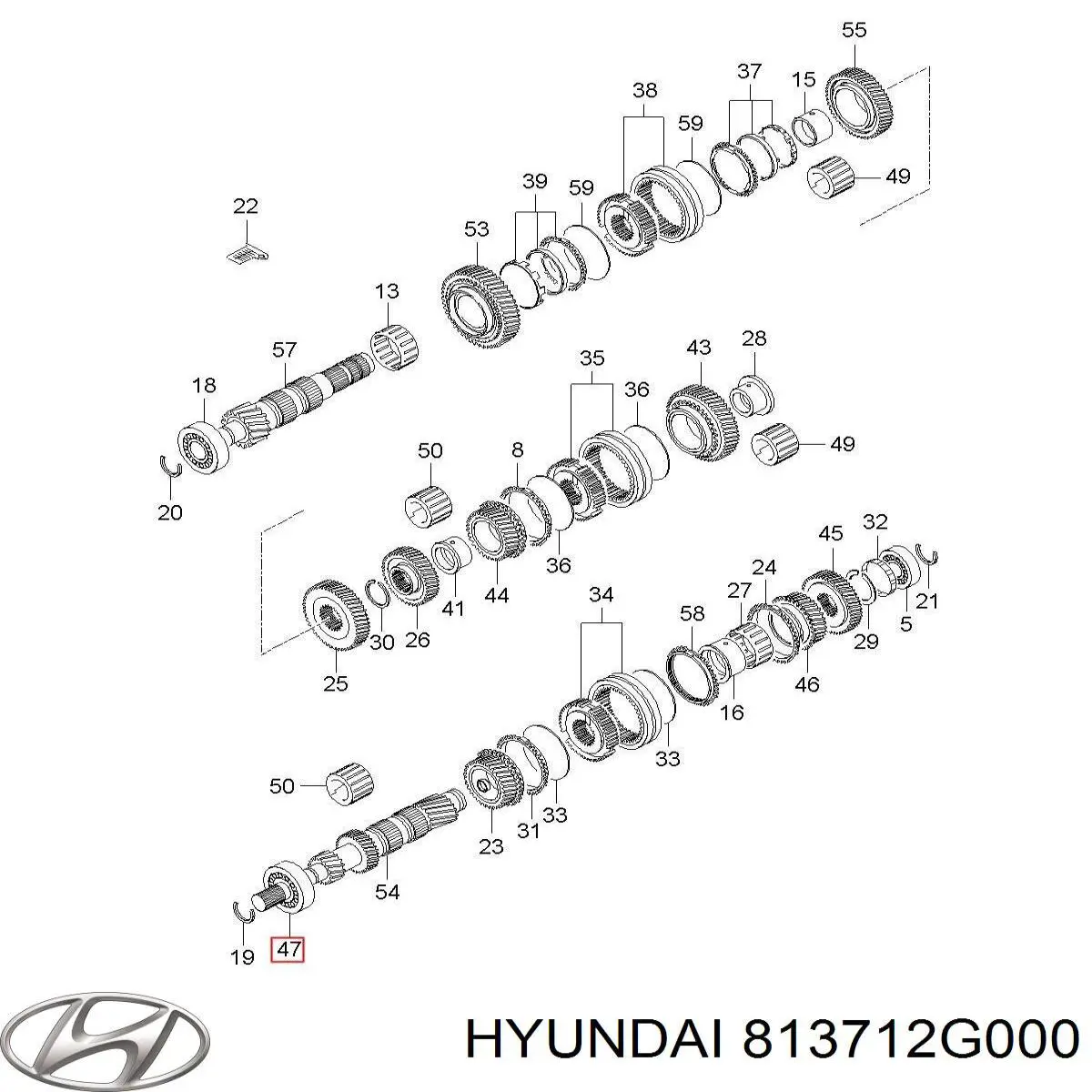  Hyundai/Kia 813712G000 ціна, від 12.67 USD