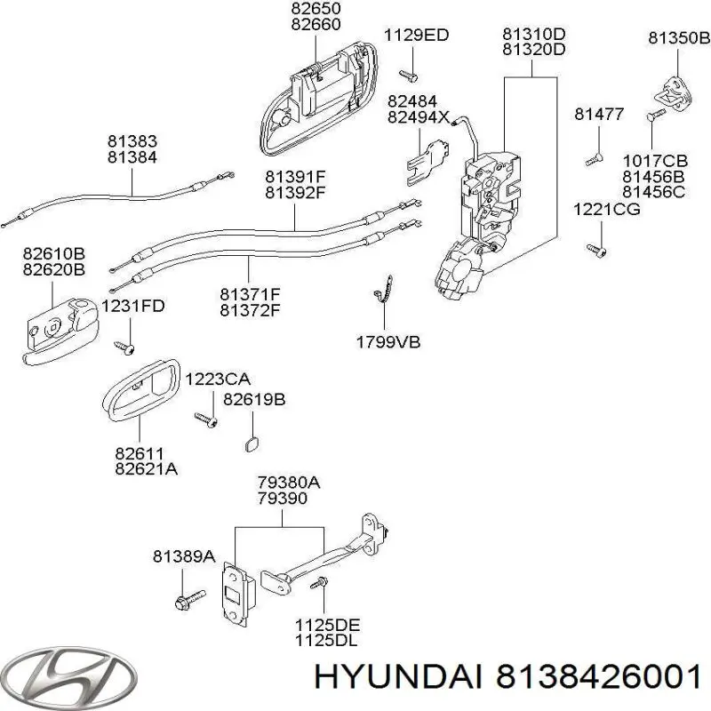  Hyundai/Kia 8138426001 ціна, від 10.89 USD