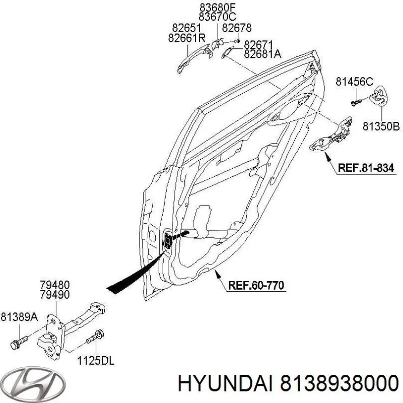  Hyundai/Kia 8138938000 ціна, від 0.18 USD