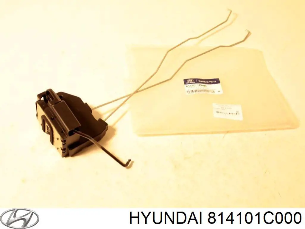 814101C000 Hyundai/Kia Замок задніх дверей, лівих