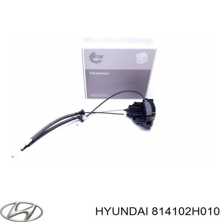 814102H010 Hyundai/Kia Замок задніх дверей, лівих
