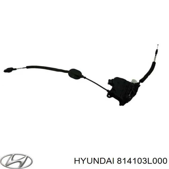 814103L000 Hyundai/Kia Замок задніх дверей, лівих