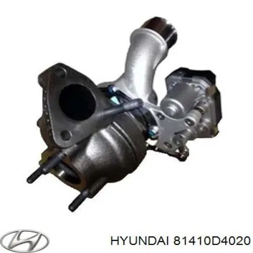 81410D4020 Hyundai/Kia Замок задніх дверей, лівих