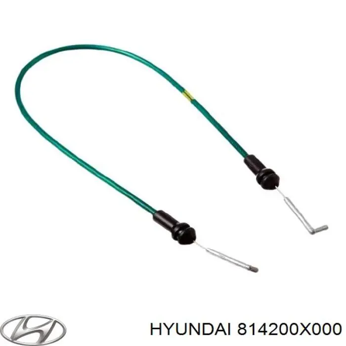 814200X000 Hyundai/Kia Замок задньої дверї, правої