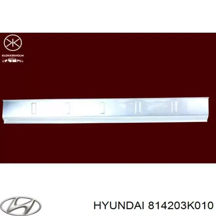 814203K010 Hyundai/Kia Замок задньої дверї, правої