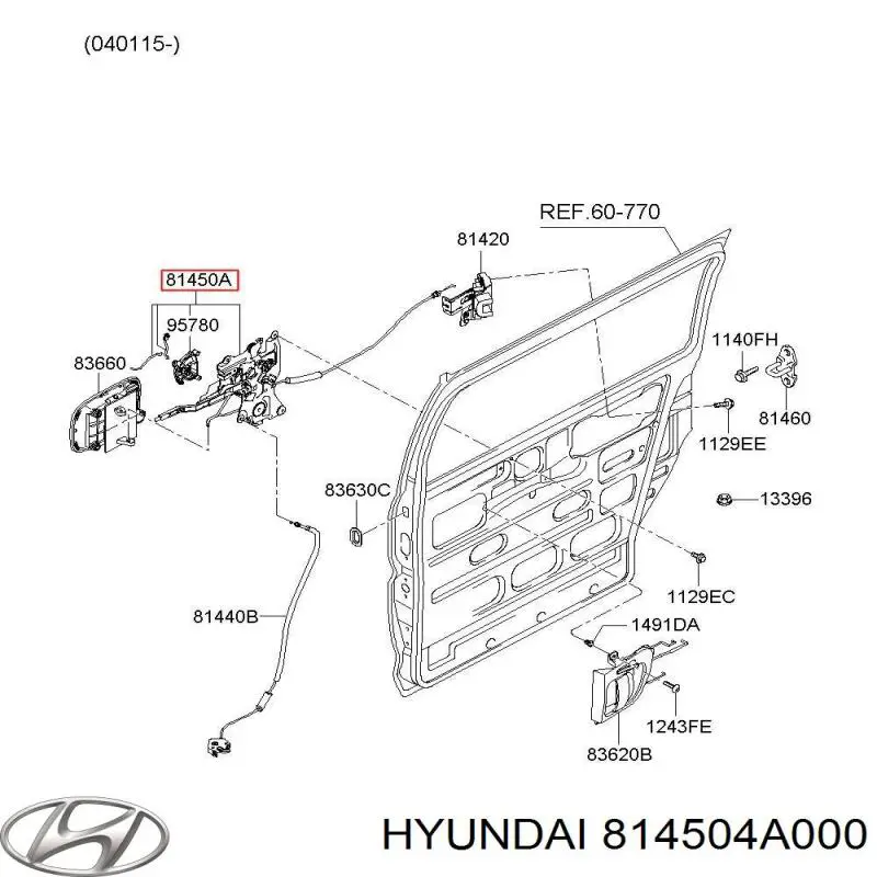 Купити 814504A000 Hyundai/Kia 