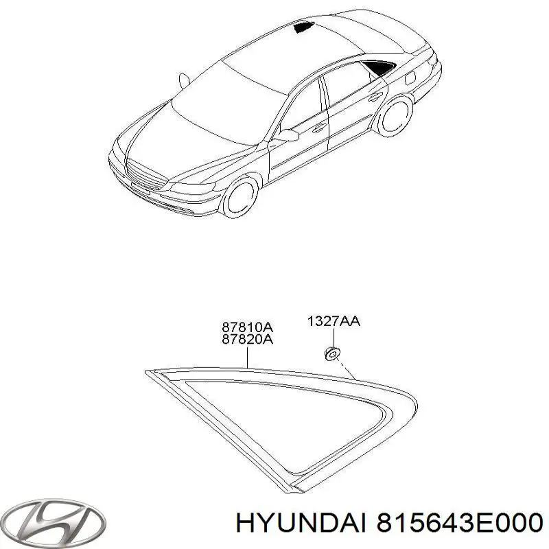  Hyundai/Kia 815643E000 ціна, від 1.13 USD