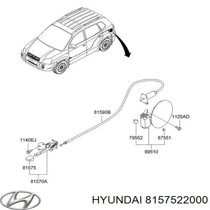 8157522000 Hyundai/Kia 